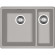 Кухонная мойка Florentina Вега-335/160 22.325.D0510.305 Грей Кухонная мойка Florentina Вега-335/160 22.325.D0510.305 Грей
