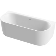 Акриловая ванна Cezares Metauro 180x80 METAURO-INT-Wall-180-80-60-W-MATT Белая матовая без гидромассажа Акриловая ванна Cezares Metauro 180x80 METAURO-INT-Wall-180-80-60-W-MATT Белая матовая без гидромассажа