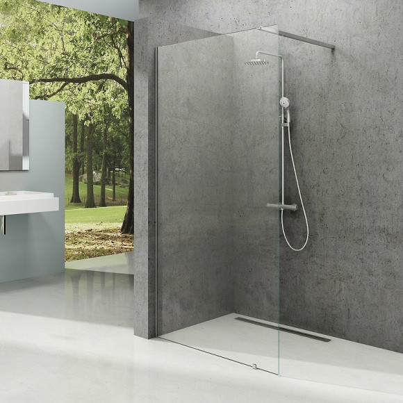 Душевая перегородка Ravak Walk-In Wall 110 GW9WD0C00Z1 профиль Хром стекло Transparent Душевая перегородка Ravak Walk-In Wall 110 GW9WD0C00Z1 профиль Хром стекло Transparent