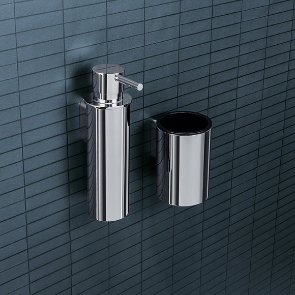 Стакан для зубных щеток Colombo Design Mini B4002.CR Хром Стакан для зубных щеток Colombo Design Mini B4002.CR Хром