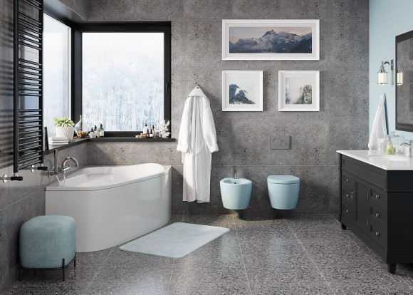 Акриловая ванна Vagnerplast Selena 160x105 R VPBA163SEL3PX-04 без гидромассажа