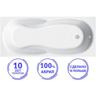 Акриловая ванна C-Bath Vesta 170x70 CBQ005005 без гидромассажа