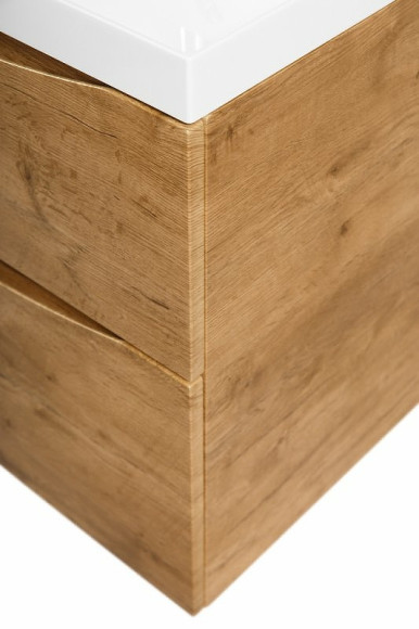 Тумба под раковину BelBagno Marino 80 MARINO-H60-800-2C-SO-RN-P подвесная Rovere Nature