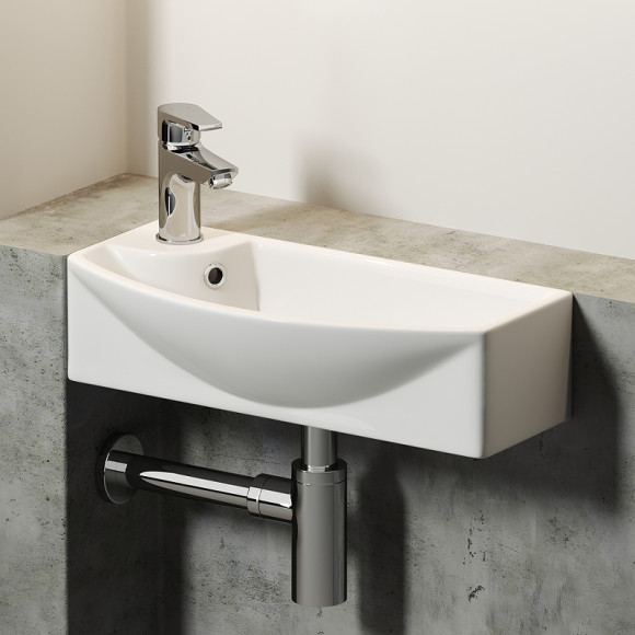 Раковина Ceramicanova Element 45 R CN6038R Белая Раковина Ceramicanova Element 45 R CN6038R Белая