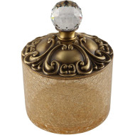 Контейнер для хранения Migliore Cristalia 16760 Бронза с кристаллом Swarovski