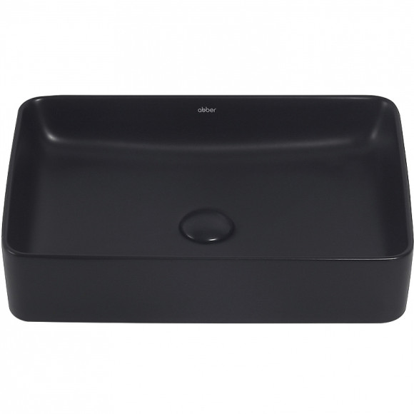 Раковина-чаша Abber Rechteck 51 AC2207MB Черная матовая Раковина-чаша Abber Rechteck 51 AC2207MB Черная матовая