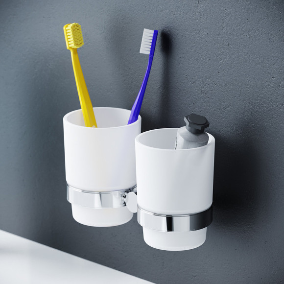 Стакан для зубных щеток AM.PM Sense L A74343400 Хром Стакан для зубных щеток AM.PM Sense L A74343400 Хром