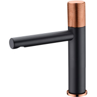 Смеситель для раковины Bronze de Luxe Avantgarde 2010MH Черный Розовое золото Смеситель для раковины Bronze de Luxe Avantgarde 2010MH Черный Розовое золото