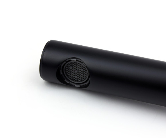 Смеситель для раковины Bronze de Luxe Avantgarde 2010MH Черный Розовое золото