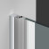 Душевая дверь Vincea Alpha 90 VDP-3AL900MT профиль Хром стекло текстурное