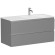 Тумба под раковину Sancos Folk 100 R FL100RES подвесная Ergraut soft