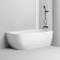 Ванна из искусственного камня Salini Sofia Corner Right 170х85 102524M Белая матовая
