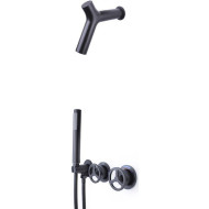 Душевая система Bronze de Luxe Liberty 5011B-P Черная матовая Душевая система Bronze de Luxe Liberty 5011B-P Черная матовая