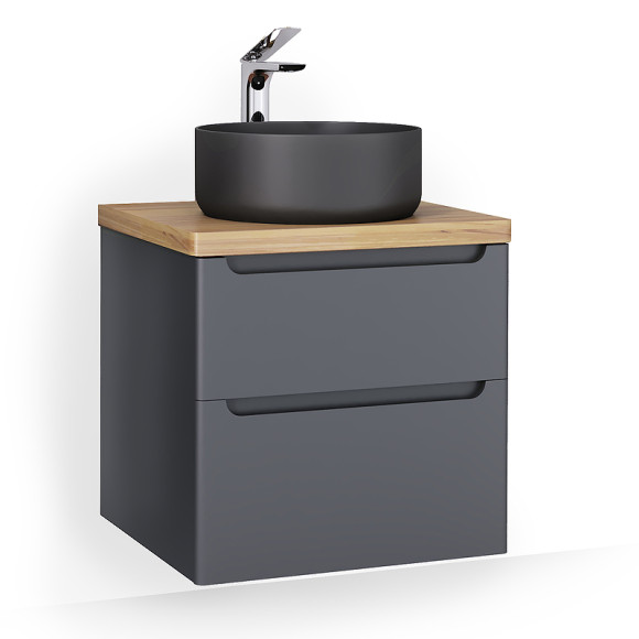 Столешница под раковину Jorno Wood 60 Wood.06.60/LW Светлое дерево Столешница под раковину Jorno Wood 60 Wood.06.60/LW Светлое дерево