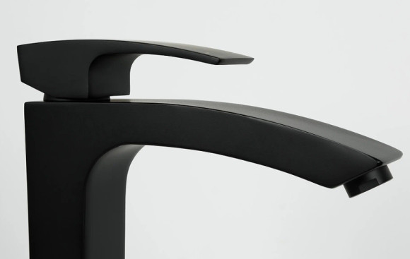 Смеситель для раковины Gappo G1007-16 Черный матовый