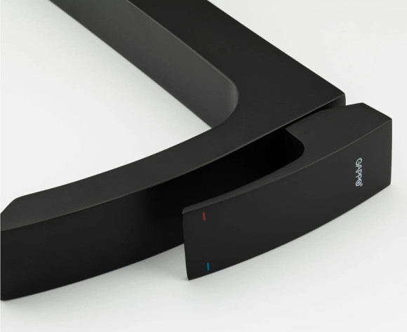 Смеситель для раковины Gappo G1007-16 Черный матовый