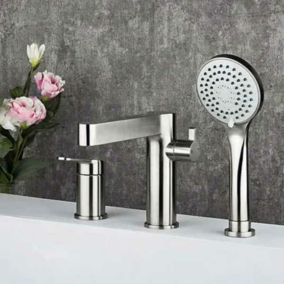 Смеситель на борт ванны Gappo G99-30 G1199-30 Сатин Смеситель на борт ванны Gappo G99-30 G1199-30 Сатин