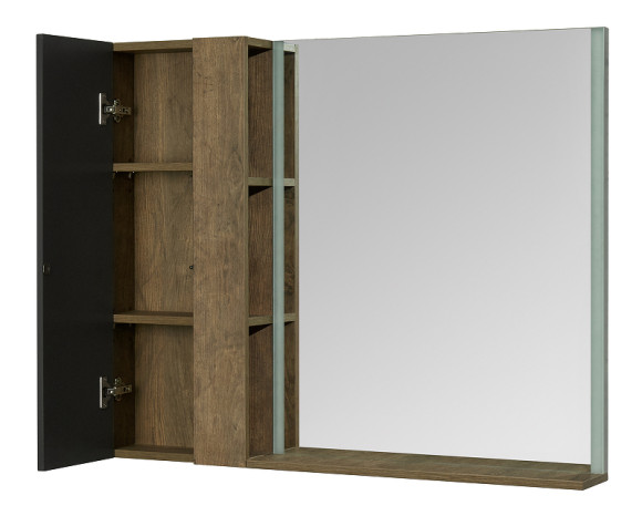 Зеркало Aquaton Терра 70 1A247002TEDY0 с подсветкой Дуб кантри