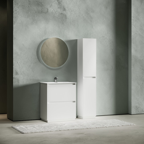 Тумба под раковину Sancos Libra Floor 70 LB70FW Белый глянец Тумба под раковину Sancos Libra Floor 70 LB70FW Белый глянец