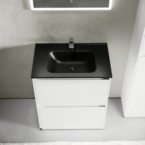 Тумба под раковину Sancos Libra Floor 70 LB70FW Белый глянец Тумба под раковину Sancos Libra Floor 70 LB70FW Белый глянец