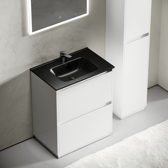 Тумба под раковину Sancos Libra Floor 70 LB70FW Белый глянец Тумба под раковину Sancos Libra Floor 70 LB70FW Белый глянец