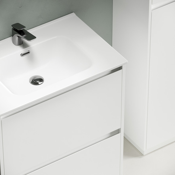 Тумба под раковину Sancos Libra Floor 70 LB70FW Белый глянец Тумба под раковину Sancos Libra Floor 70 LB70FW Белый глянец