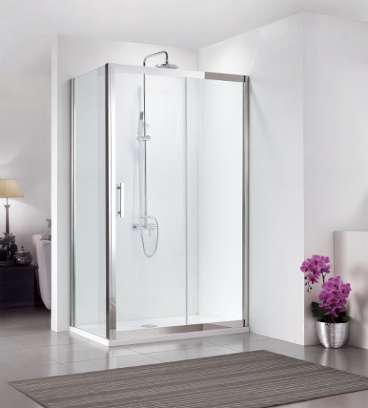 Душевой уголок Bravat Stream 120x80 BS120.3103S профиль Хром стекло прозрачное Душевой уголок Bravat Stream 120x80 BS120.3103S профиль Хром стекло прозрачное