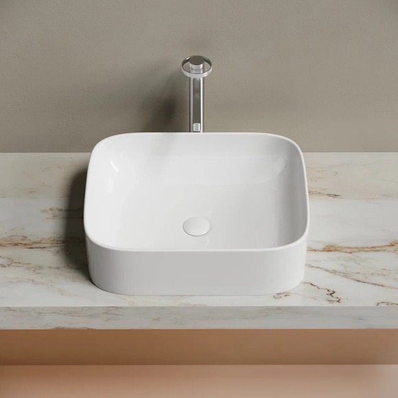 Раковина-чаша Ceramicanova Element 51 CN6052 Белая глянцевая Раковина-чаша Ceramicanova Element 51 CN6052 Белая глянцевая