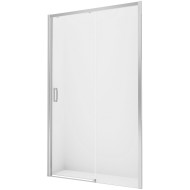 Душевая дверь New Trendy Prime Chrome 150 R D-0309A профиль Хром стекло прозрачное