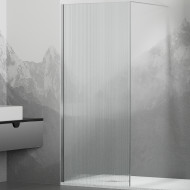 Душевая перегородка RGW Walk In WA-08 110 06100811-151 профиль Хром стекло ребристое