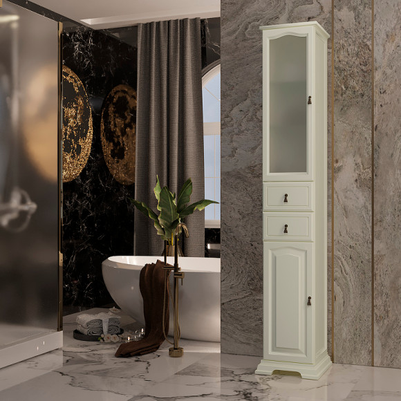 Шкаф пенал Opadiris Риспекто 30 L 00-00005829 Слоновая кость Шкаф пенал Opadiris Риспекто 30 L 00-00005829 Слоновая кость