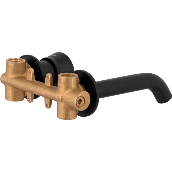 Смеситель для раковины Remer Element ET15PNO Черный матовый Смеситель для раковины Remer Element ET15PNO Черный матовый