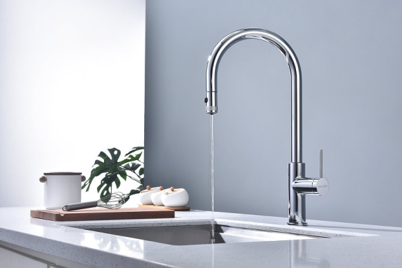 Смеситель для кухни Paulmark Galant Ga213077-CR Хром