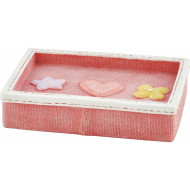 Мыльница WasserKRAFT Ammer K-6429 Розовая матовая Мыльница WasserKRAFT Ammer K-6429 Розовая матовая