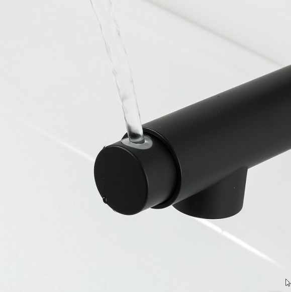 Смеситель для раковины Gappo G1052-76 Черный матовый