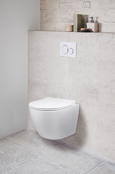 Унитаз Vincea Globo VT1-14S подвесной Белый с сиденьем Микролифт