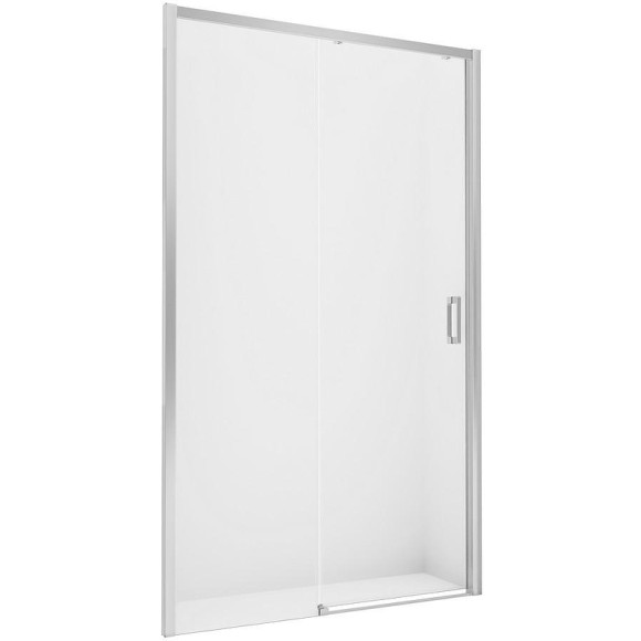 Душевая дверь New Trendy Prime Chrome 150 L D-0308A профиль Хром стекло прозрачное
