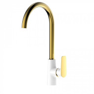 Смеситель для кухни Iddis Cloud CLOWG00i05 Золото/белый