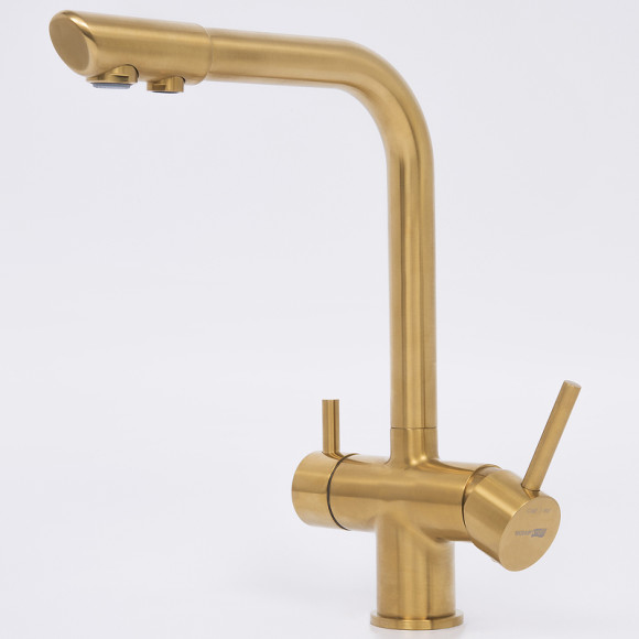 Смеситель для кухни WasserKRAFT A8387 Золото матовое