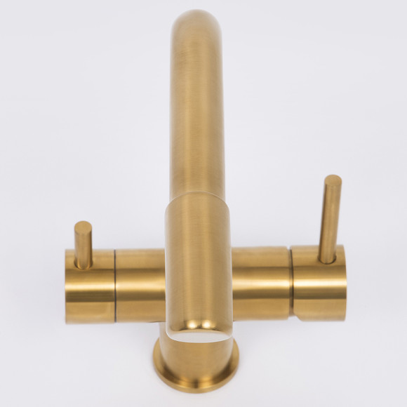 Смеситель для кухни WasserKRAFT A8387 Золото матовое