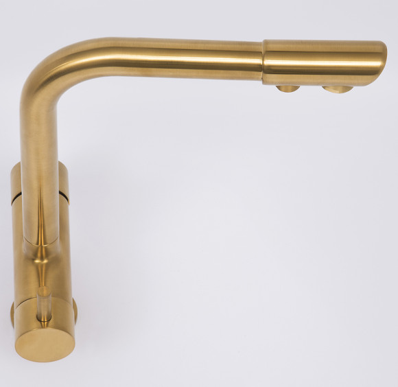 Смеситель для кухни WasserKRAFT A8387 Золото матовое