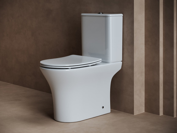 Унитаз компакт Ceramicanova Fortuna CN9001 с бачком и сиденьем Микролифт