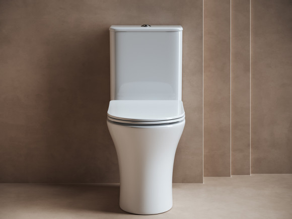 Унитаз компакт Ceramicanova Fortuna CN9001 с бачком и сиденьем Микролифт