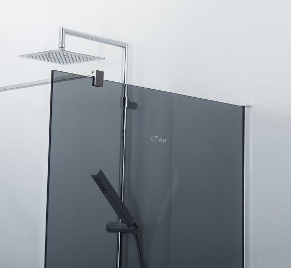 Душевая перегородка Cezares Liberta 90 LIBERTA-L-1-90-120-GR-Cr профиль Хром стекло серое Душевая перегородка Cezares Liberta 90 LIBERTA-L-1-90-120-GR-Cr профиль Хром стекло серое