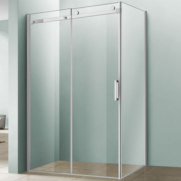 Душевой уголок Vincea Como 130х100 VSR-1C1013CL профиль Хром стекло прозрачное