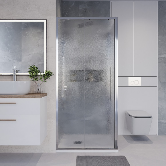 Душевой уголок Niagara Nova 100х90 NG-65-10CH-CH90-34 профиль Хром стекло шиншилла Душевой уголок Niagara Nova 100х90 NG-65-10CH-CH90-34 профиль Хром стекло шиншилла