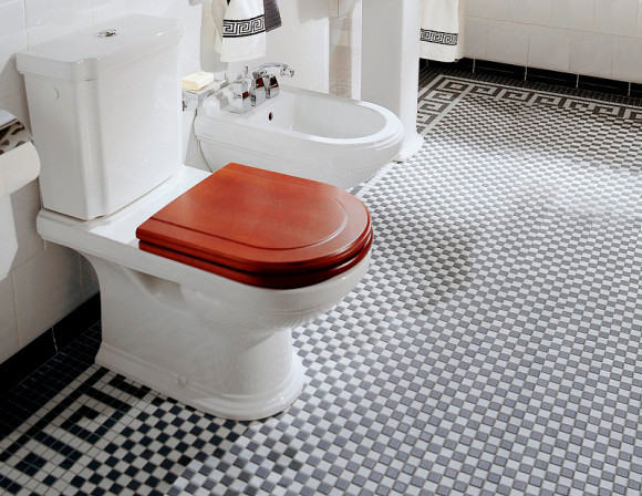 Унитаз компакт Villeroy&Boch Hommage 666210R1 без бачка и сиденья