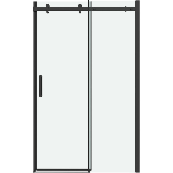 Душевая дверь Grossman Classic 100 100.K33.04.100.21.00 профиль Черный матовый стекло прозрачное
