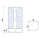 Душевая кабина River Nara XL 90x90 МТ Б/К 10000006204 с поддоном Душевая кабина River Nara XL 90x90 МТ Б/К 10000006204 с поддоном