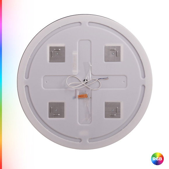 Зеркало Cezares Multicolore 80 CZR-SPC-MC-800-RGB-TCH с подсветкой с сенсорным выключателем и функцией памяти